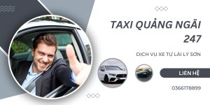 Dịch vụ xe tự lái huyện LÝ SƠN