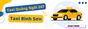 Số điện thoại taxi bình sơn